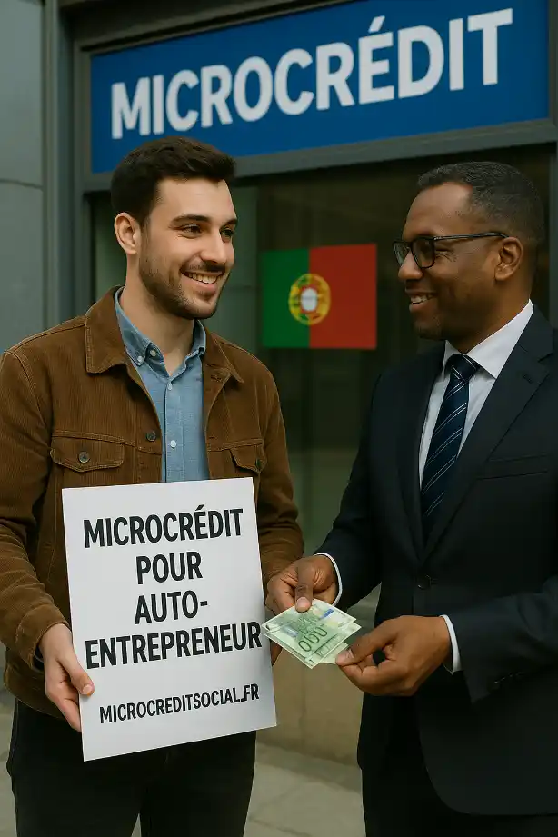 Artisan micro-entrepreneur préparant son matériel dans son atelier