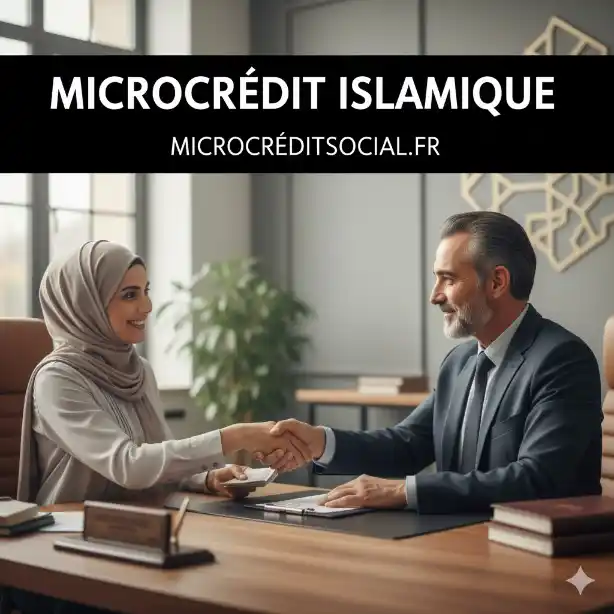 Entrepreneuse étudiant un financement sans intérêt conforme à la finance islamique