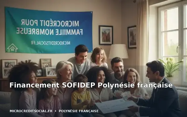 Gérante de pension de famille à Tahiti étudiant un prêt SOFIDEP