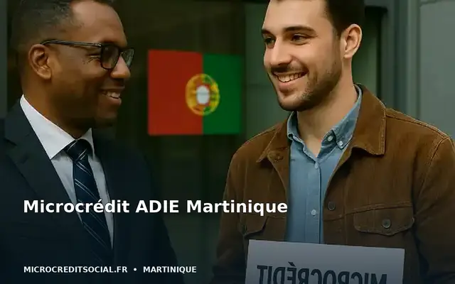 Conseillère de l’Adie recevant une porteuse de projet à Fort-de-France