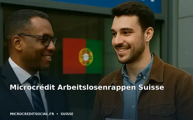Coach de fondation bâloise conseillant une créatrice d'entreprise au chômage