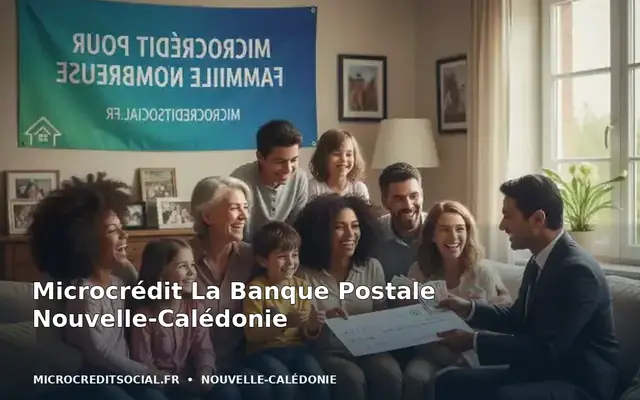 Agence OPT à Nouméa où une habitante ouvre un compte postal
