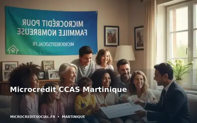Accueil du centre communal d’action sociale d’une mairie martiniquaise