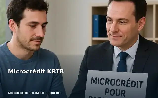 Productrice maraîchère du Kamouraska discutant de son prêt avec une conseillère
