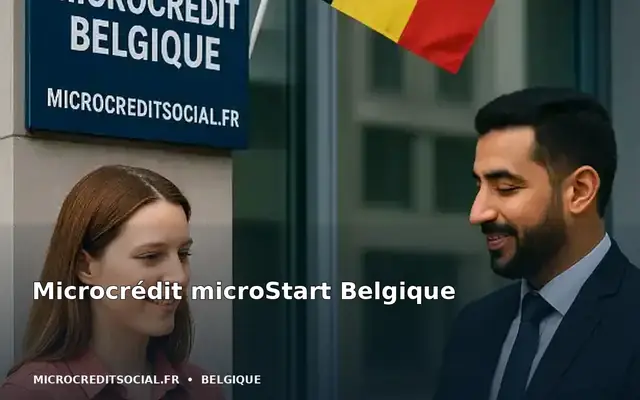 Commerçante bruxelloise financée par un microcrédit microStart