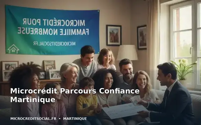 Référente sociale étudiant un budget familial avec un couple martiniquais