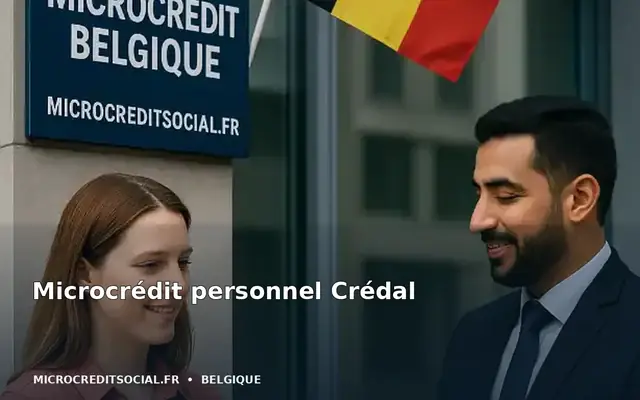 Famille wallonne recevant un électroménager financé par un crédit Crédal
