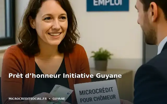 Créateur d’entreprise présentant son projet devant un comité à Cayenne