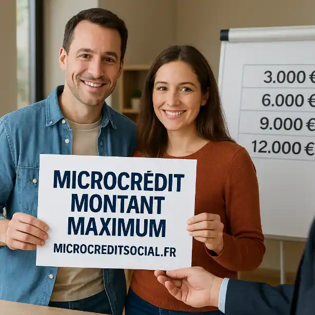 Calculatrice, devis et échéancier pour estimer le montant d'un microcrédit